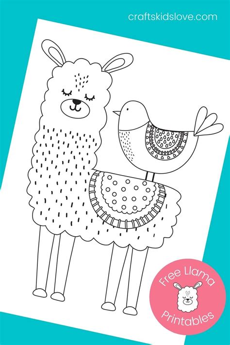 Fortnite Llama Coloring Page Printable