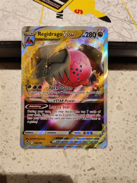 Pokemon Card Game Tcg Silver Tempest Regidrago Vstar Nm Ebay