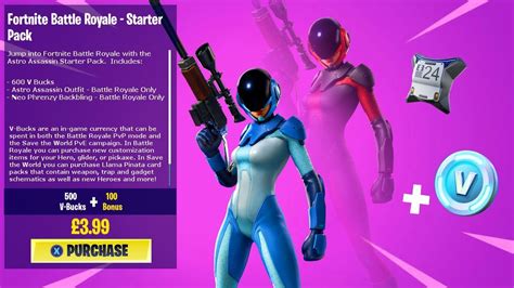 Fortnite Starter Pack 8 Release Date And Info Fortnite Battle Royale Youtube