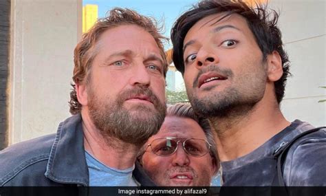 Just Gerard Butler And Kandahar Co Star Ali Fazal In BTS Pics Viral