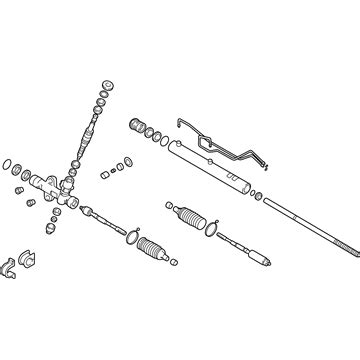 0K52Y32110D Genuine Kia Gear Assembly Steering