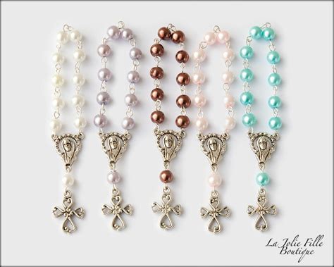 Mini Small Catholic Pocket Size Rosary By Lajoliefilleboutique