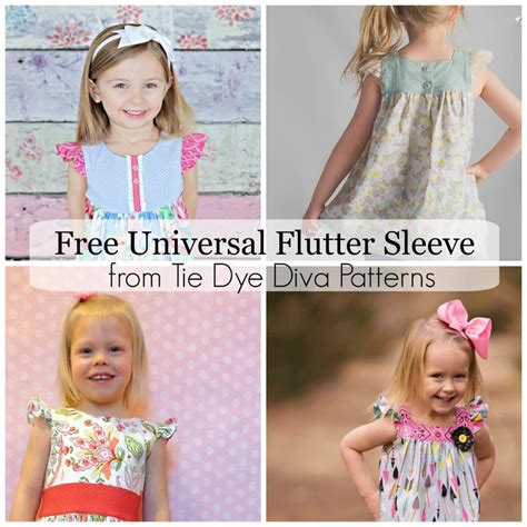 This FREE Flutter Sleeve Pattern And Sewing Tutorial For Our Universal