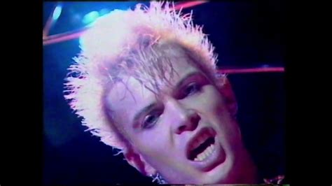 Billy Idol Eyes Without A Face Razzmatazz Youtube