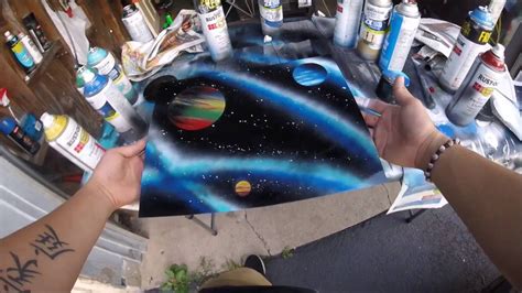 Mini Spray Paint Art Youtube