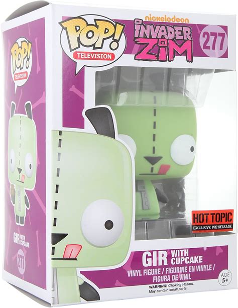 Funko Pop Television Invader Zim Gir Eating Pizza