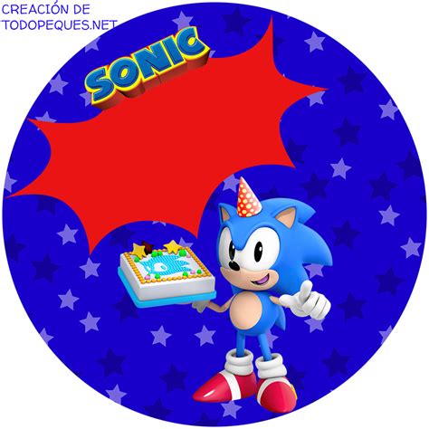 Kits Sonic Cumpleanos Todo Peques