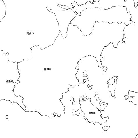 岡山県玉野市の地図 Map It マップ・イット