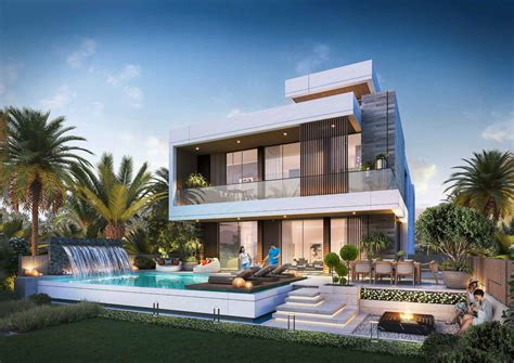 Morocco By Damac Properties In Damac Lagoons Dubai Townhouses And