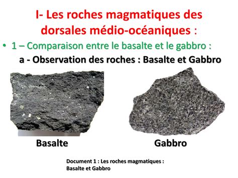 Cours Formation Des Roches Magmatiques Pptx