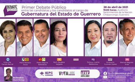 Instituto Electoral De Guerrero Convoca Al Primer Debate De Candidatos