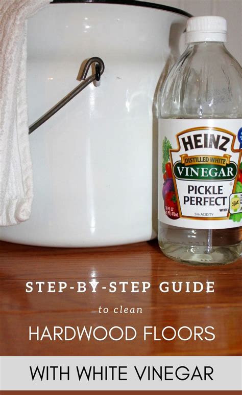 Step By Step Guide To Clean Hardwood Floors With White Vinegar Clean