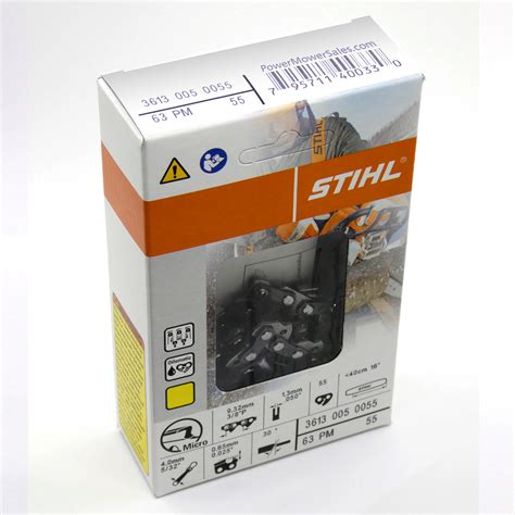 Original STIHL Chainsaw Bars And Chains