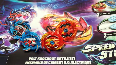 Set Tacleada De Volteos Unboxing Beyblade Burst Surge Volt Knockout