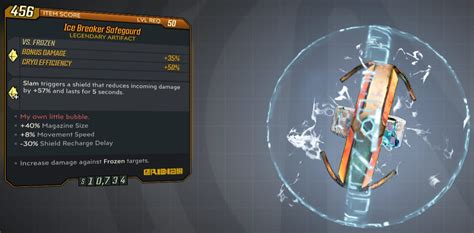 Safeguard Borderlands 3 Legendary Artifact Mentalmars