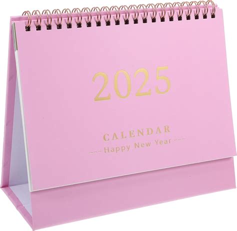 NUOBESTY Desk Calendar 2024 2025 Desktop Calendar 18 Months English