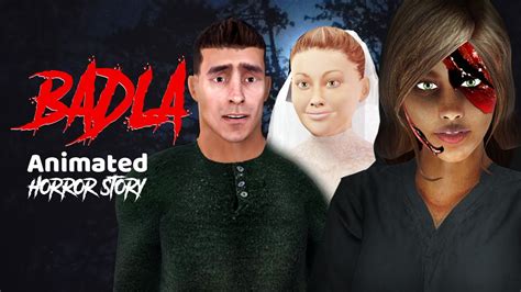 Badla L Animated Horror Story L Horror Story Hindi Urdu Youtube