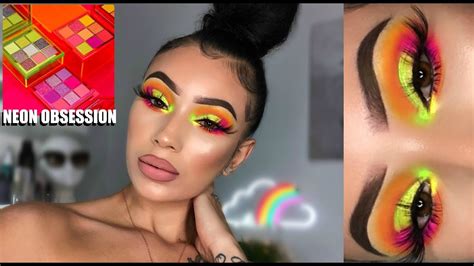 Neon Obsessions Makeup Tutorial Huda Beauty Youtube