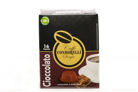 Capsule Condorelli Cioccolato Compatibile Lavazza A Modo Mio La