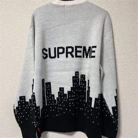 43割引ブラック系 M有名な高級ブランド supreme newyork sweater シュプリーム セーター ニット セーター トップス