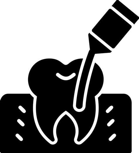 Root Canal Vector Icon Vector Art At Vecteezy