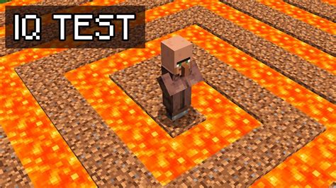 Villager Iq Test Minecraft V Youtube