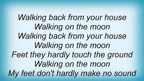 18769 Police Walking On The Moon Lyrics YouTube