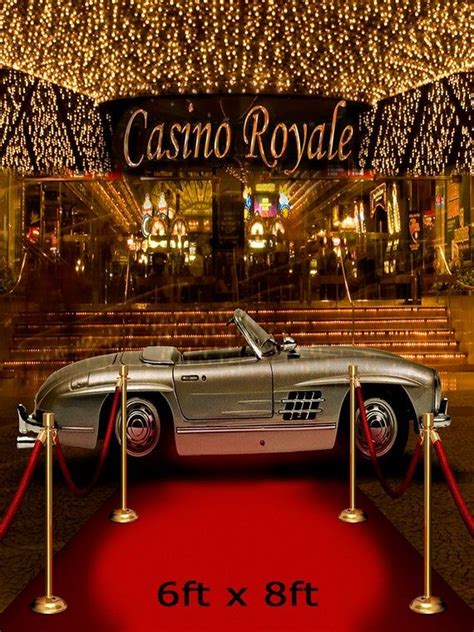 Casino Royale 007 Backdrop, James Bond Photo Backdrop, Red Carpet ...