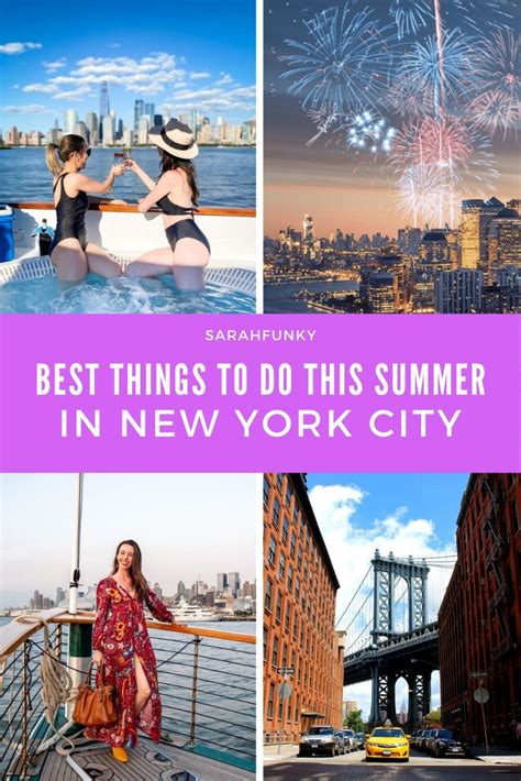 Best Things To Do This Summer In Nyc New York City Vacation Summer