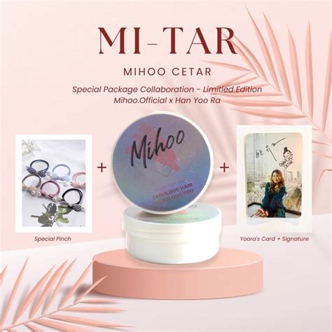 Jual MI TAR BOX MIHOO X HAN YOORA MIHOO COLLAGEN HAIR MASK MASKER