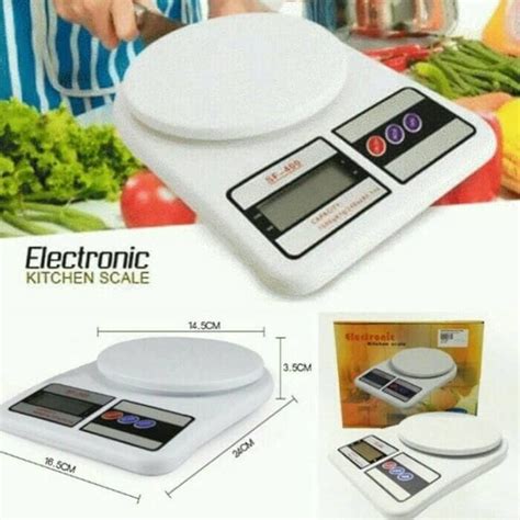 Timbangan Dapur Digital SF 400 Kapasitas 10 Kg Timbangan Kue