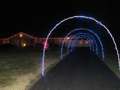 Lighted Arches Christmas Angle On White Wire To Decorate Some