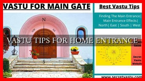 VASTU TIPS FOR HOME ENTRANCE - Wadaef