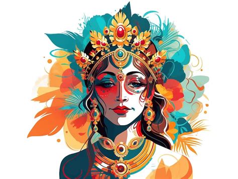 Premium Ai Image Indian Women Vector India Culture And Traditional