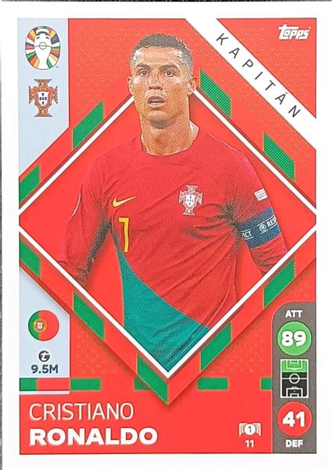 Lidl Match Attax Cristiano Ronaldo Euro Aukro