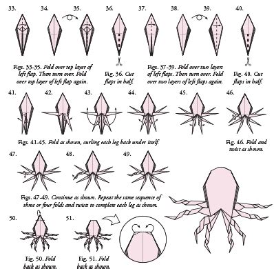 origami octopus instructions ~ easy crafts ideas to make