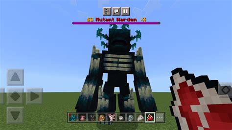 Mutant Warden In Minecraft PE Mod YouTube