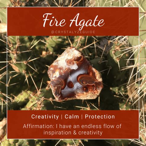 Fire Agate Meaning, Properties & Chakras | Crystalyze