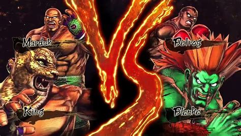 King Marduk Vs Blanka Balrog Hardest AI Street Fighter X Tekken