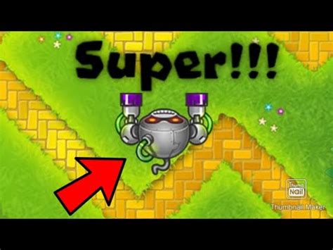 I Used The Super Monkey In The Highest Arena Btd Battles Youtube