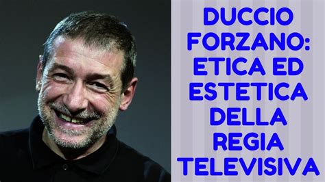 L Intervista Duccio Forzano La Mia Etica Ed Estetica Della Regia Tv