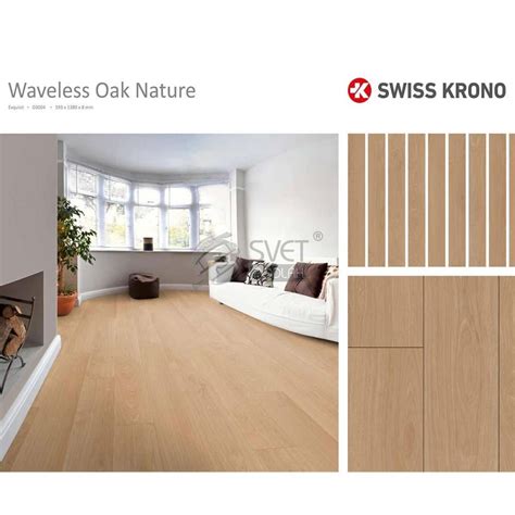 Laminátová podlaha KRONOTEX EXQUISIT D3004 WAVELESS OAK NATURE SVET