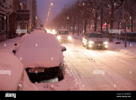 Der Winter Mit Eis Und Schnee Hat Nrw Fest Im Griff Am Nachmittag Des