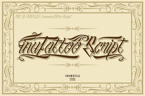 30+ Best Tattoo Fonts & Lettering | Design Shack