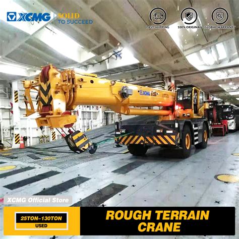 Xcmg Official Xcr Rough Terrain Crane Ton Mobile Hydraulic Lifting