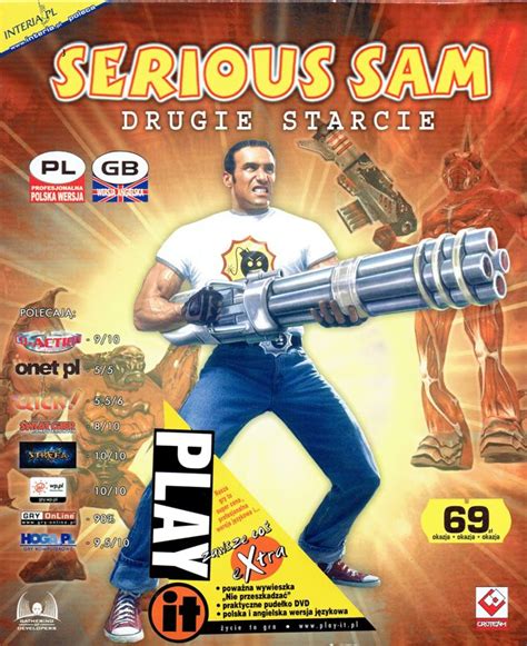 Serious Sam The Second Encounter Windows Box Cover Art Mobygames