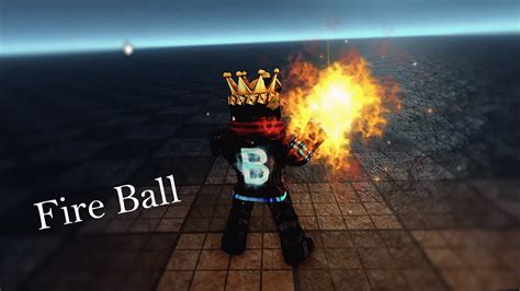 Roblox Throw A Fireball Roblox Studio Part Youtube