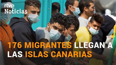 ContinÚa La Llegada De Inmigrantes A Las Islas Canarias Rtve Youtube