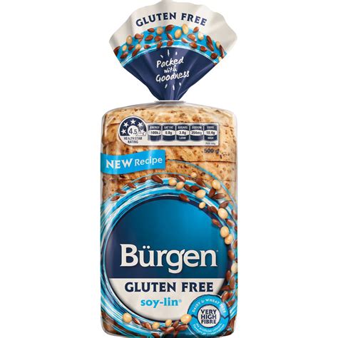 Burgen Gluten Free Soy And Linseed Bread 500g Woolworths