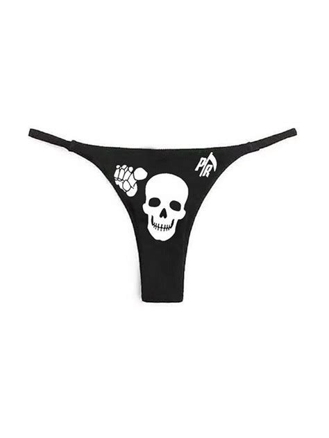 Emmiol Env O Gratis Conjunto De Bikini Triangular De Calavera Punk